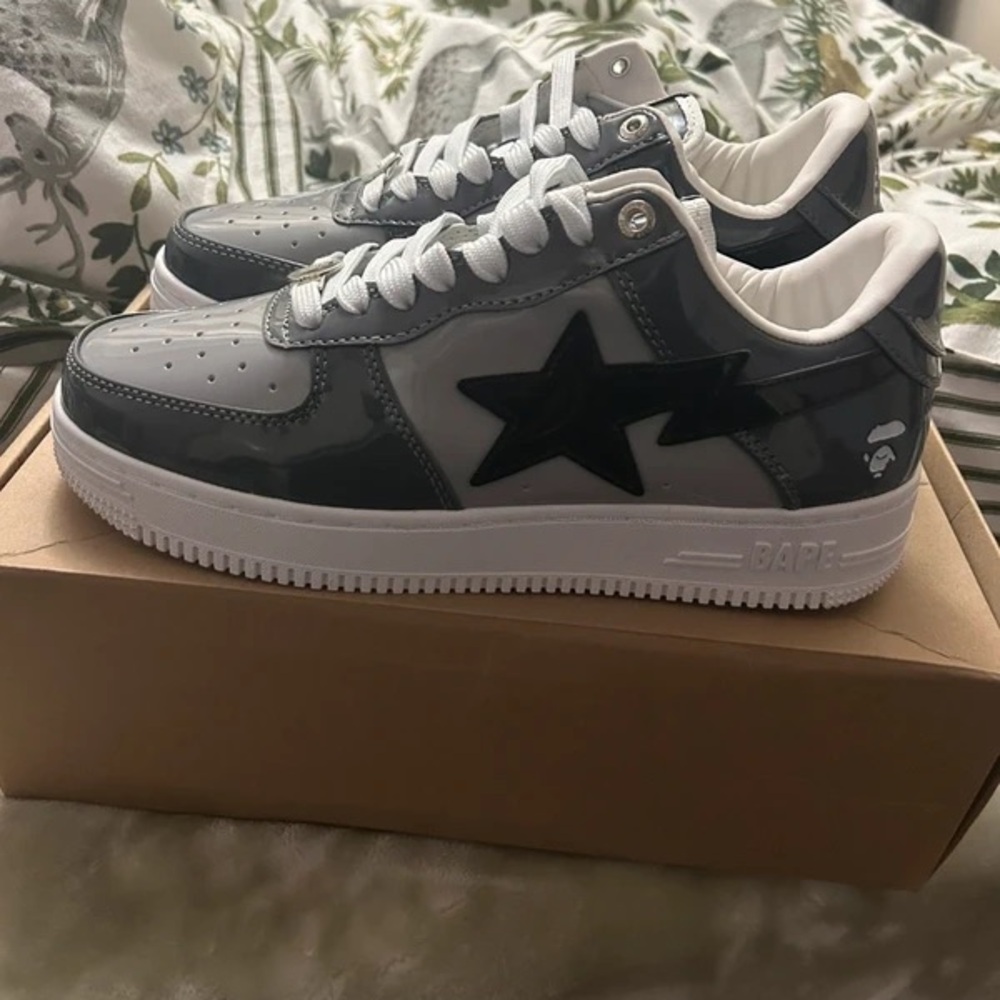 Bapesta OG classic Black and Gray Star Sneakers
